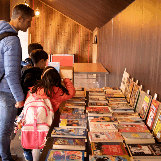 Cap història es queda a la banqueta, acció del Dia Internacional del Llibre