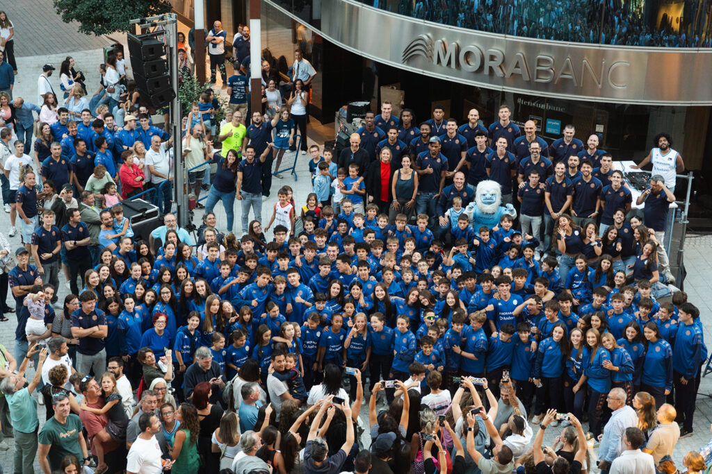 Festa al Carrer, presentació dels equips del BC MoraBanc Andorra