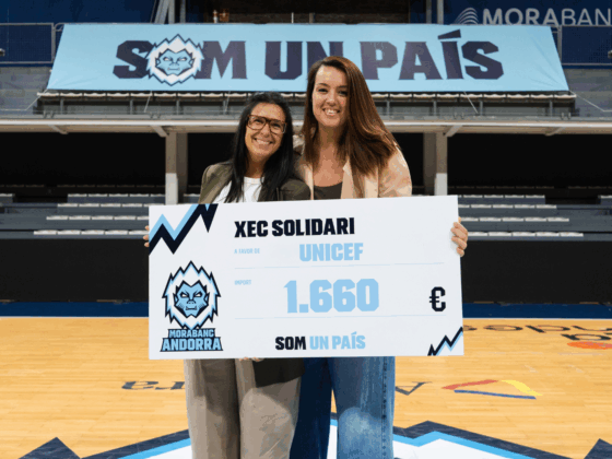 Lliurament xec Unicef